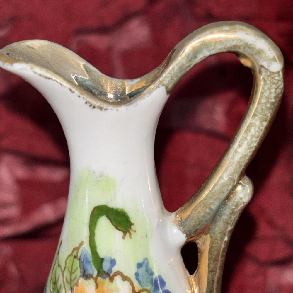 Vintage Ucagco Japan‎ Hand Painted Porcelain Mini Vase/ Pitchers Decorative GVC - Picture 12 of 16